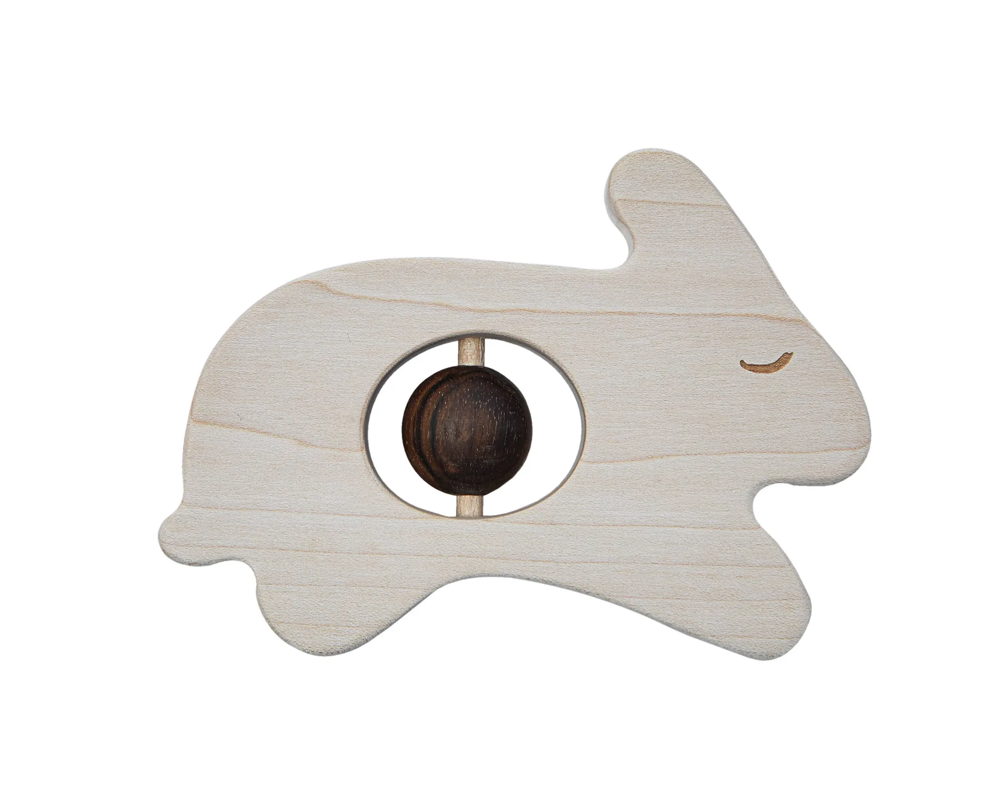 rattle-teether - baby rabbit