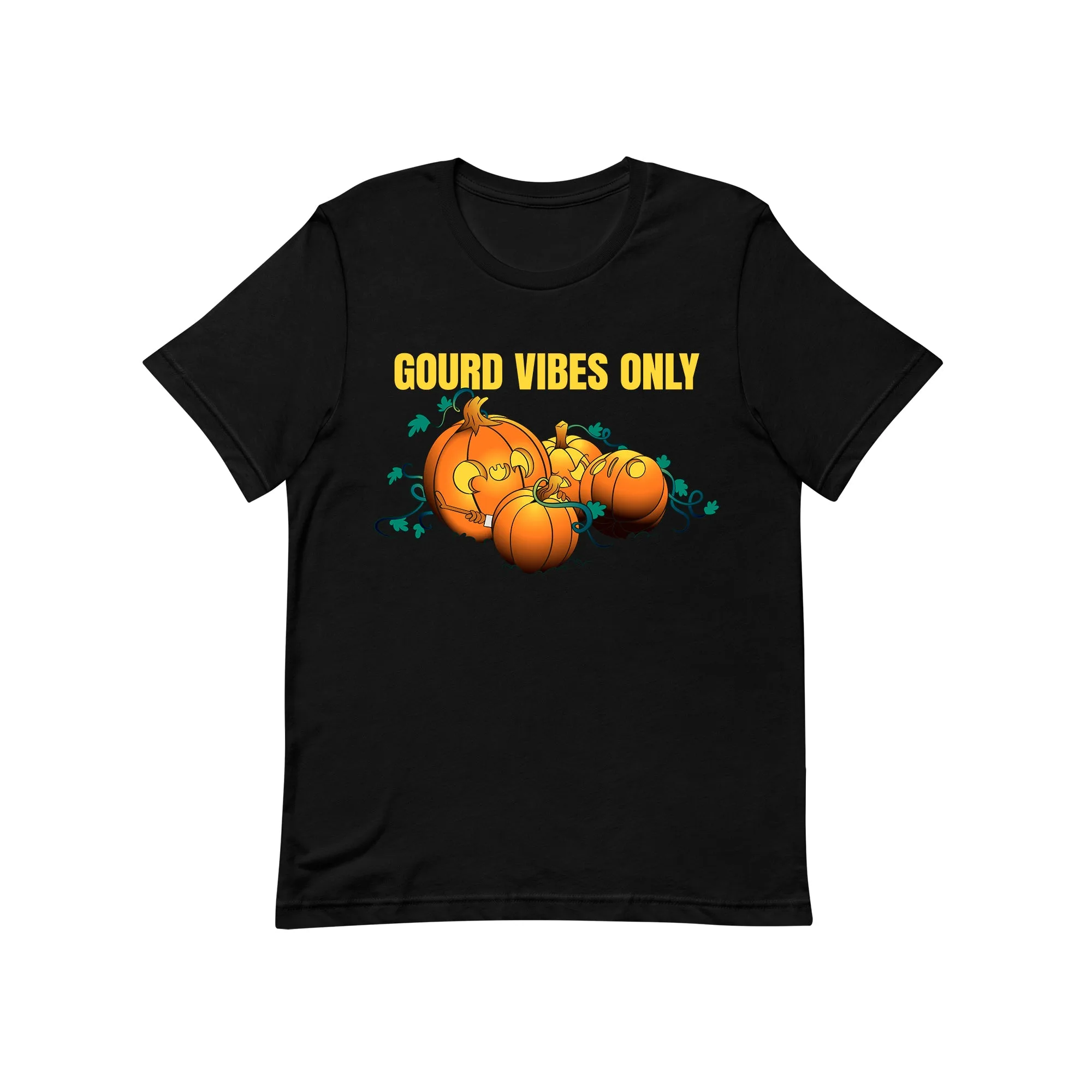Gourd Vibes Only 키즈 티: 핏과 원단 가이드