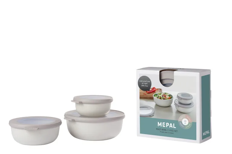 Cirqula set 3 pcs (350+750+1250) - Nordic white