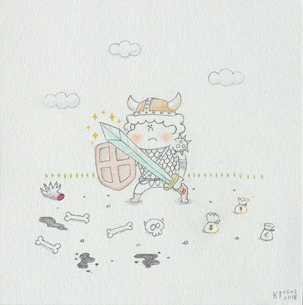 Happy Memories Print by Keita Takahashi
