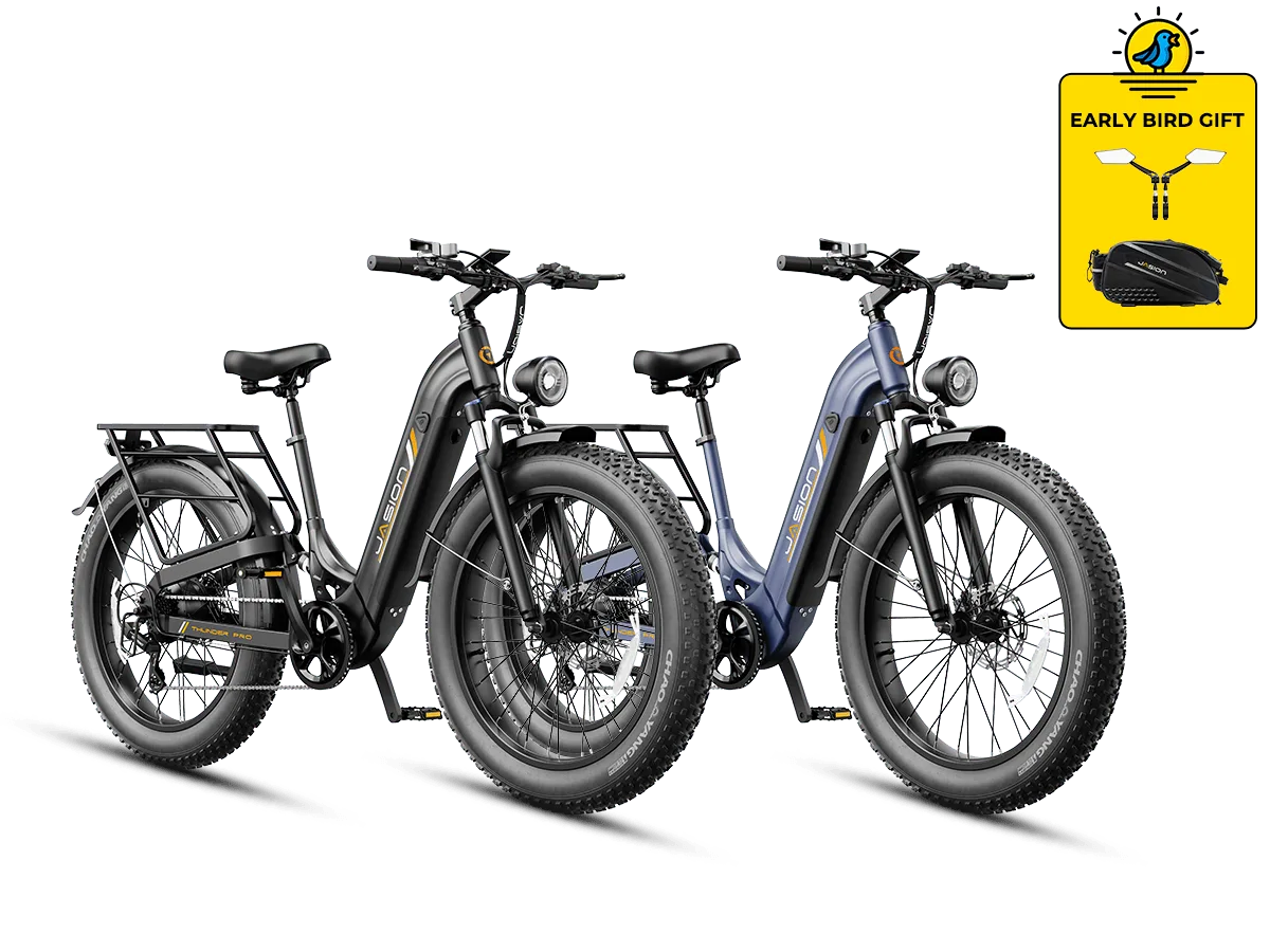 Thunder Pro ST vs Patrol Ebike: Which Jasion Fits You?