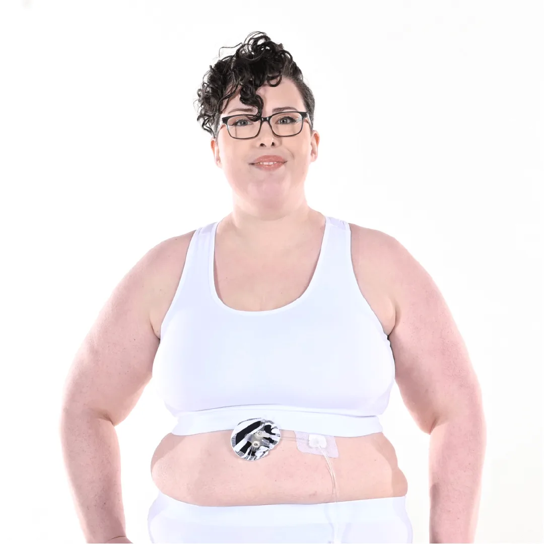 Racerback Bralette - White