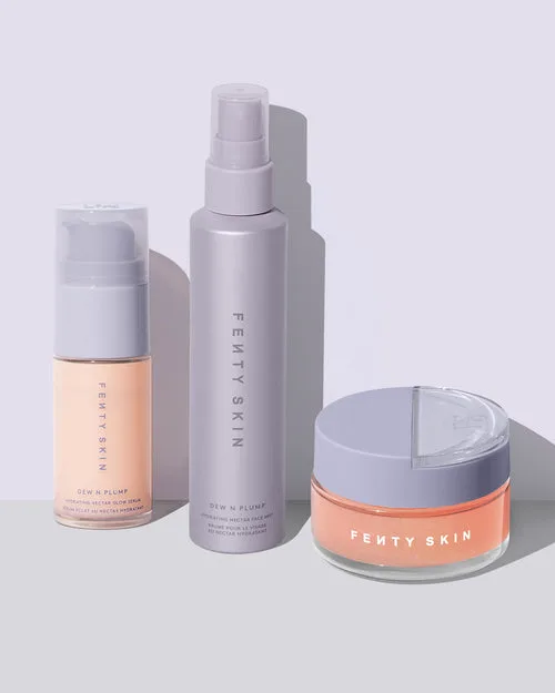 Trio Dew N Plump: jak nakładać mgiełkę, serum i maskę warstwowo