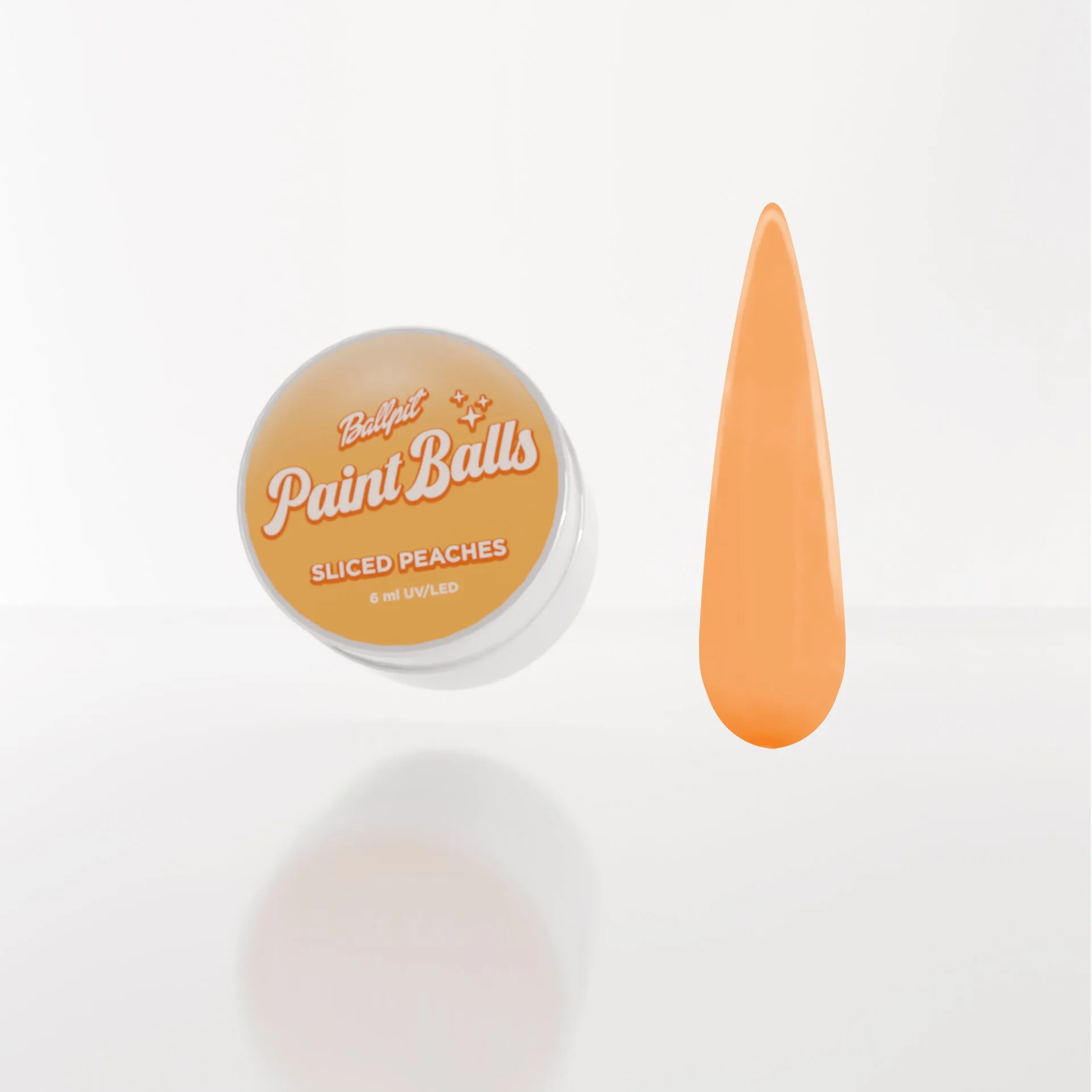 Sliced Peaches - Paint Ball Gel