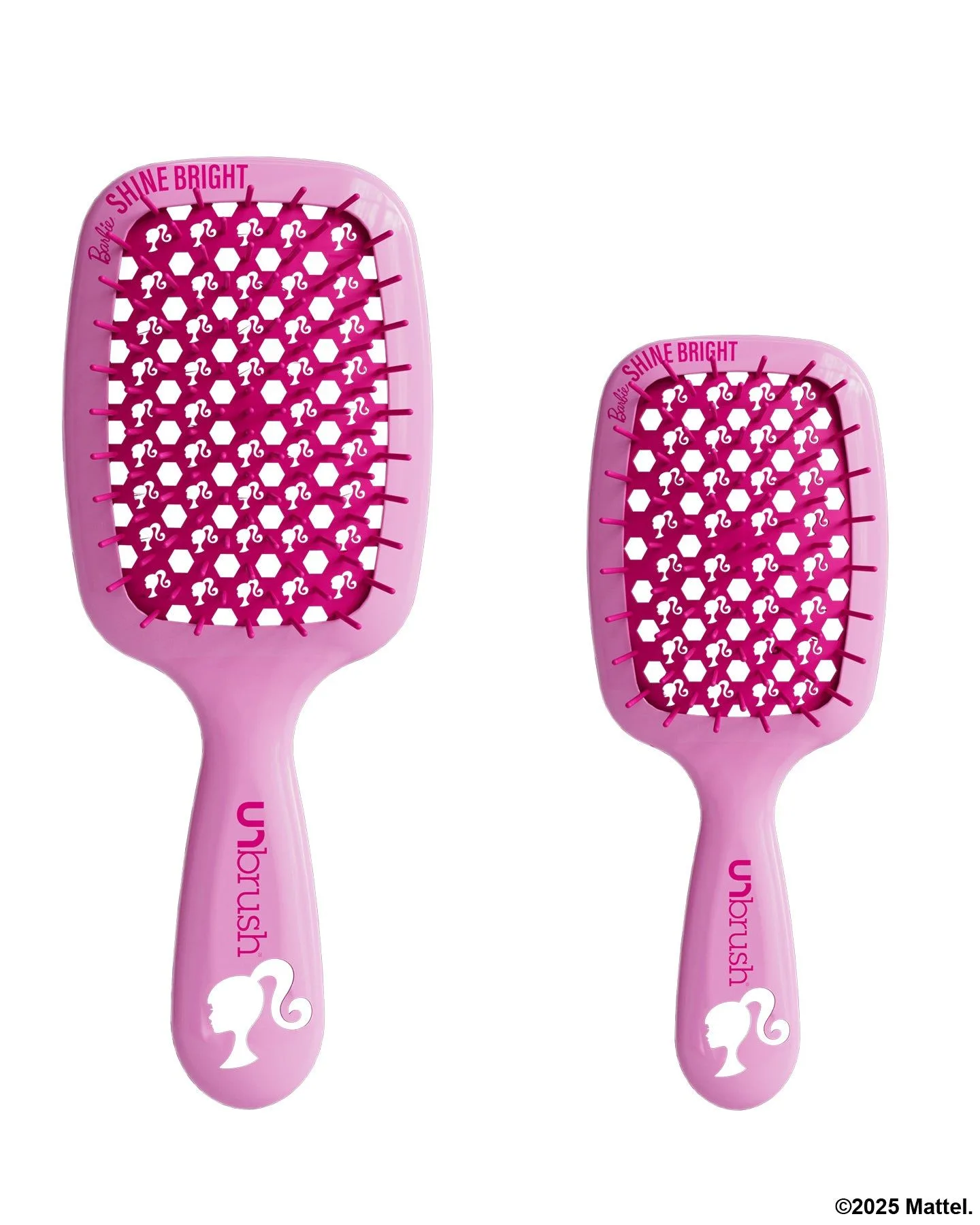 UNbrush Barbie Detangling Brush - Shine Bright Gift Set