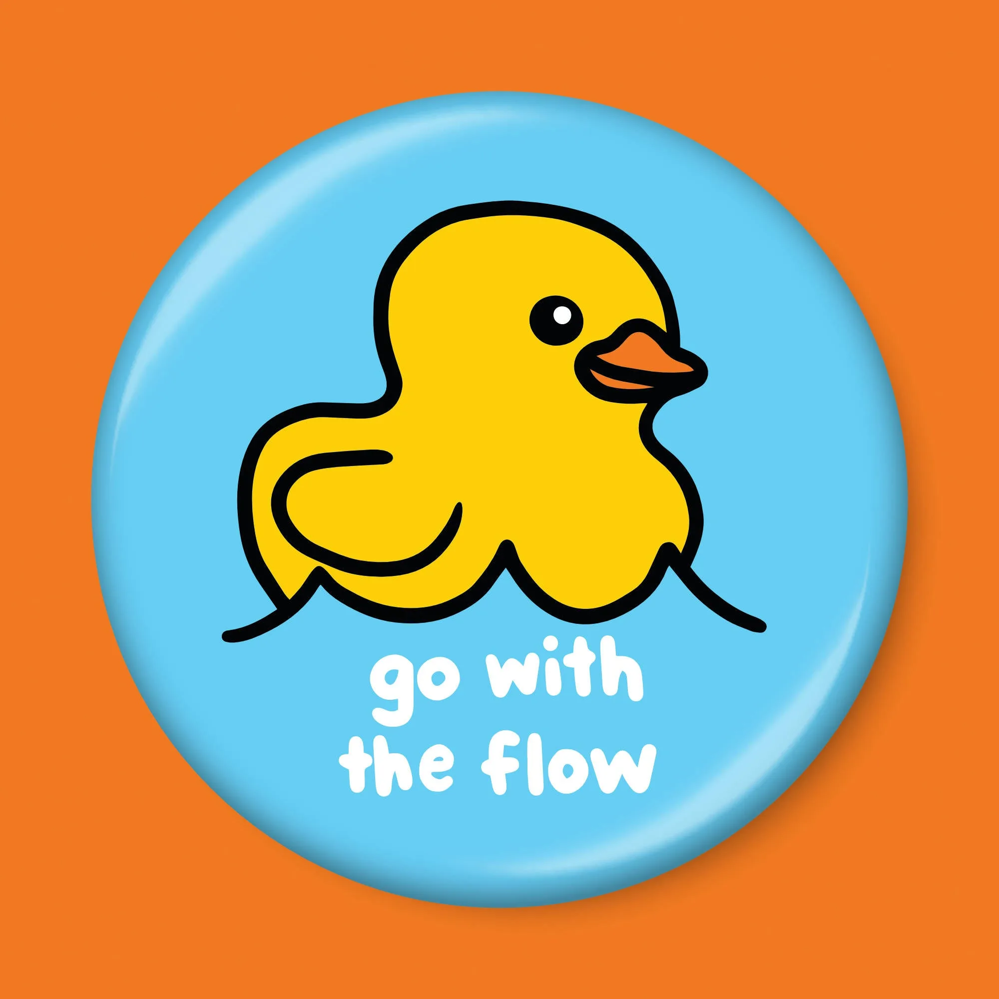 Go With the Flow Button