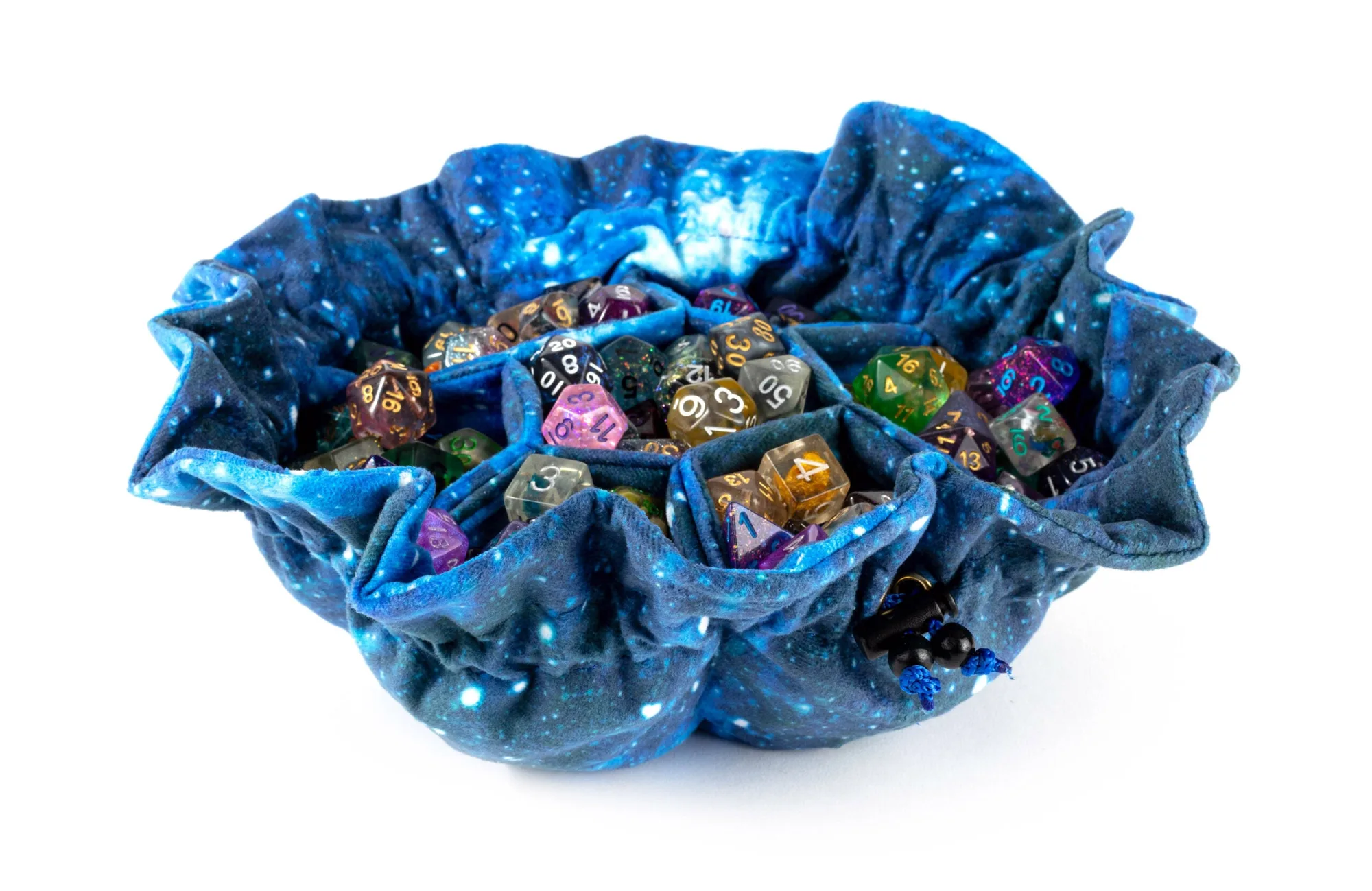 Borsa portadadi in velluto con scomparti: Galaxy
