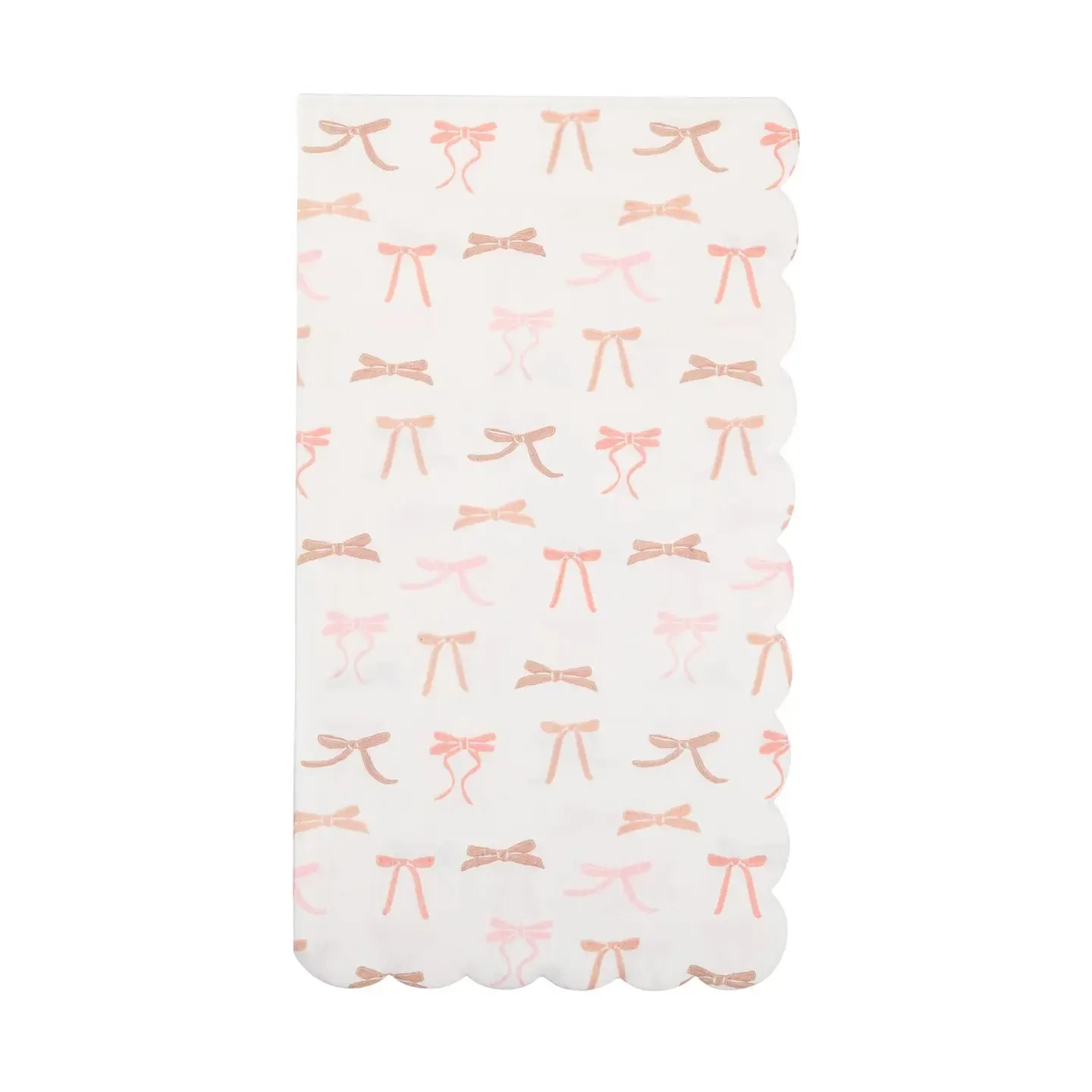 Pink Bows Party Napkins x 24