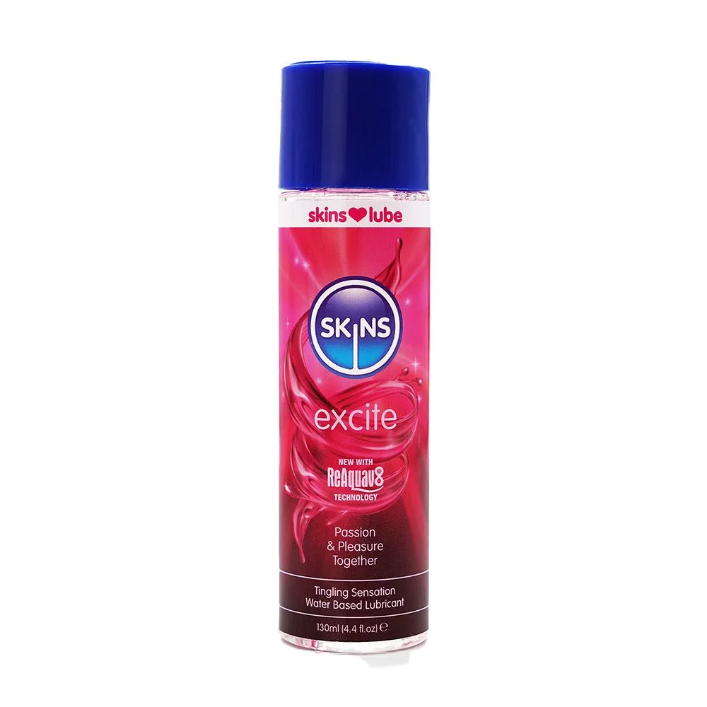 Skins Excite Tingling Water Based Lubricant 130ml