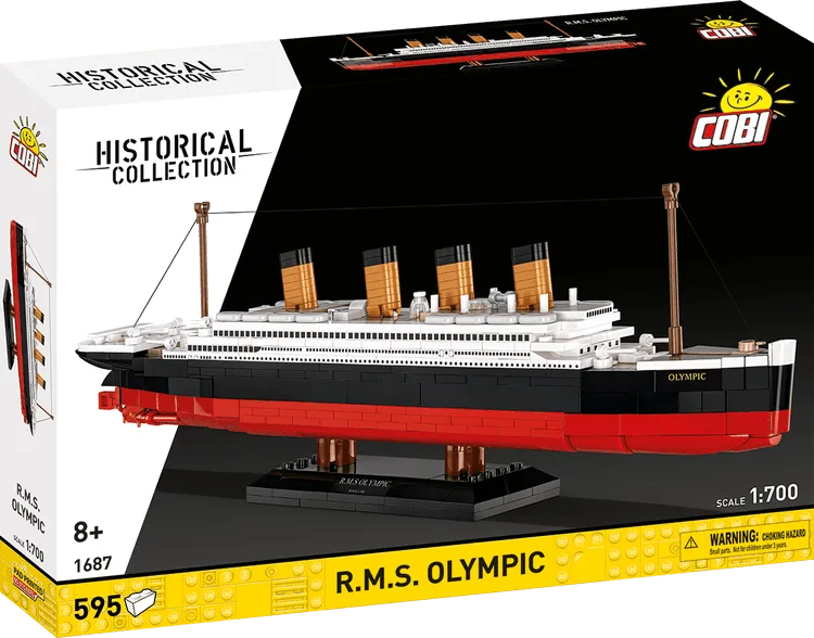 COBI R.M.S. Olympic Set #1687: What to Know Before Building