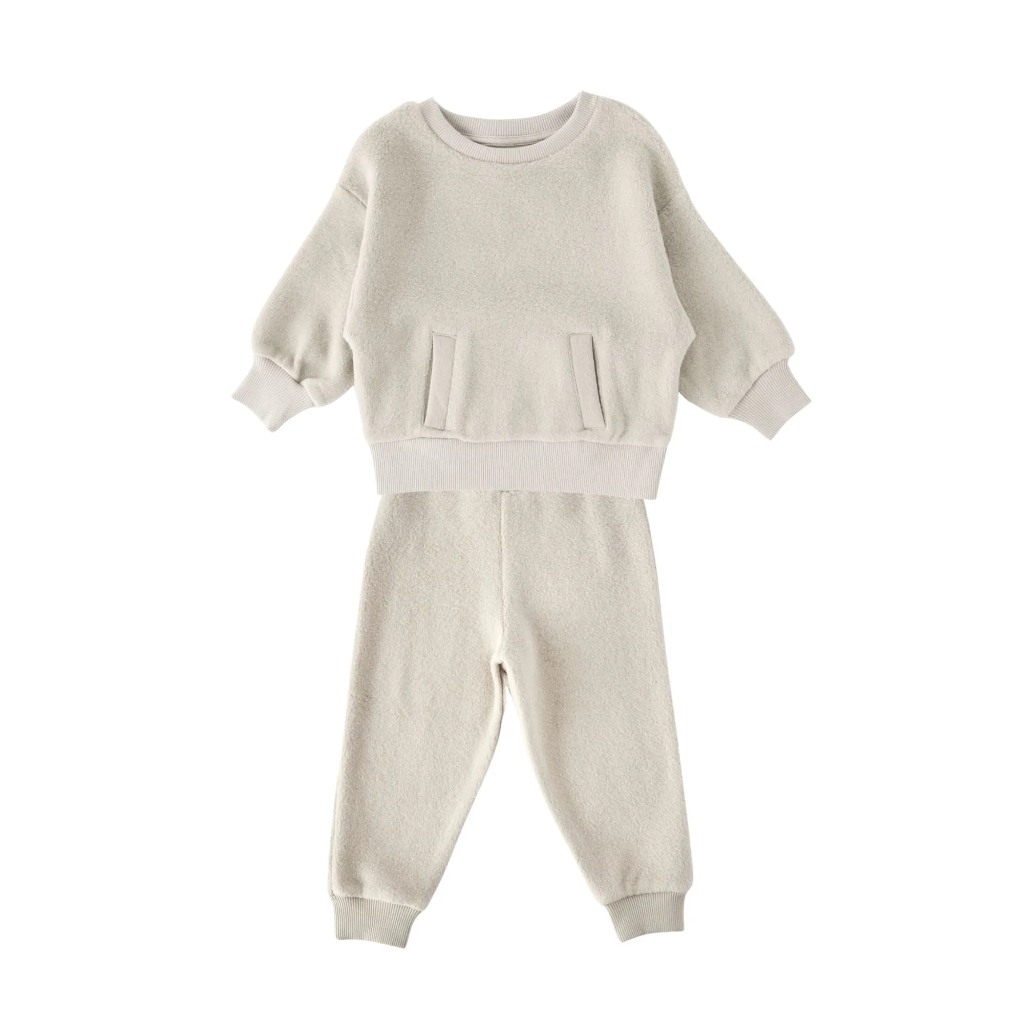 Teddy Fleece Set vs Corduroy Outfit for Baby Warmth