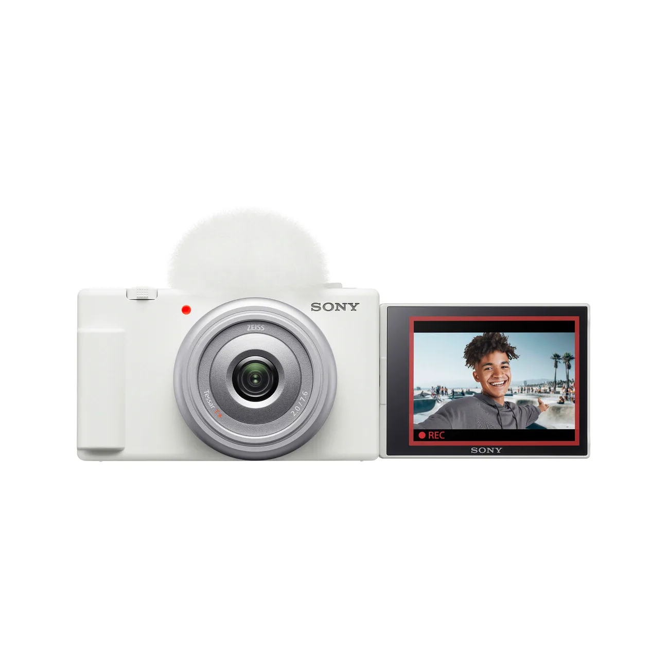Sony ZV-1F Vlogging Camera (White)