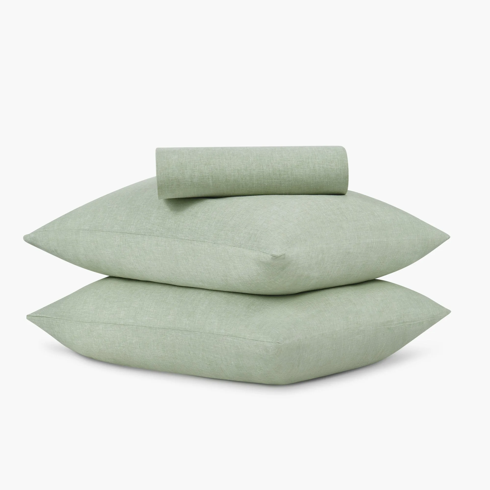 Linen Eucalyptus Sheet Set - Pistachio