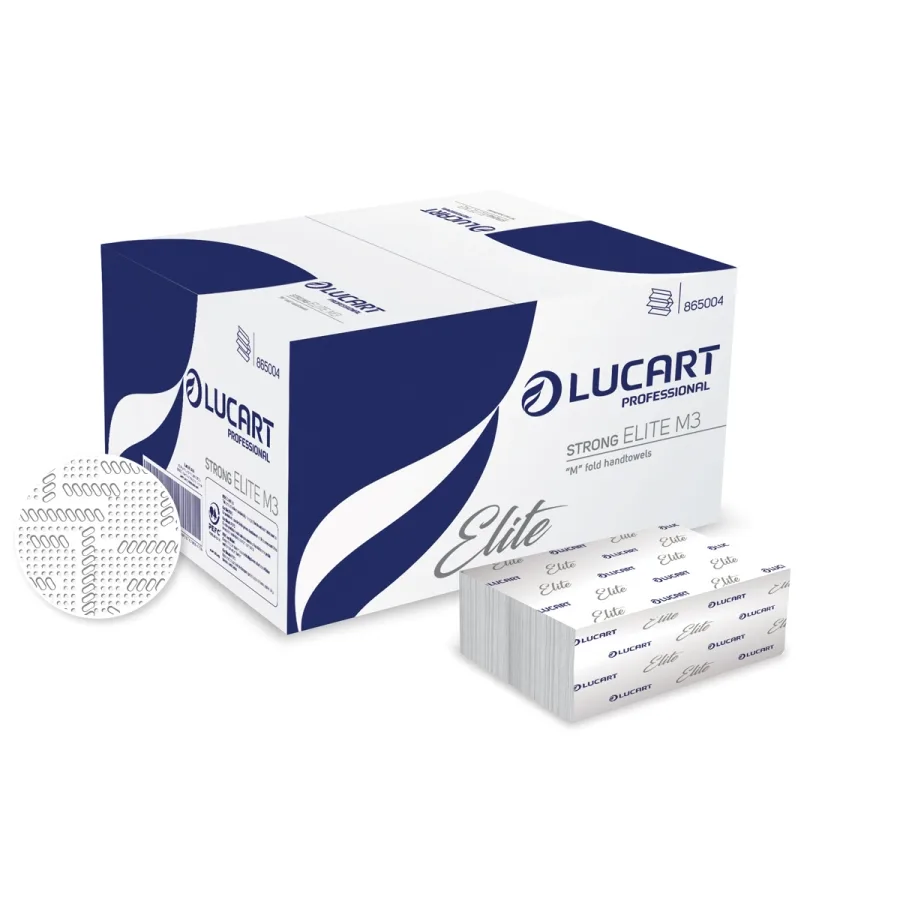 Luxury White M-Fold 3 Ply 1×1875
