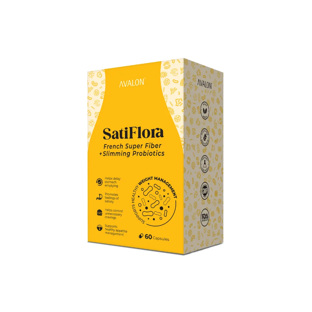 Avalon SatiFlora (francouzská super vláknina + probiotika na hubnutí)