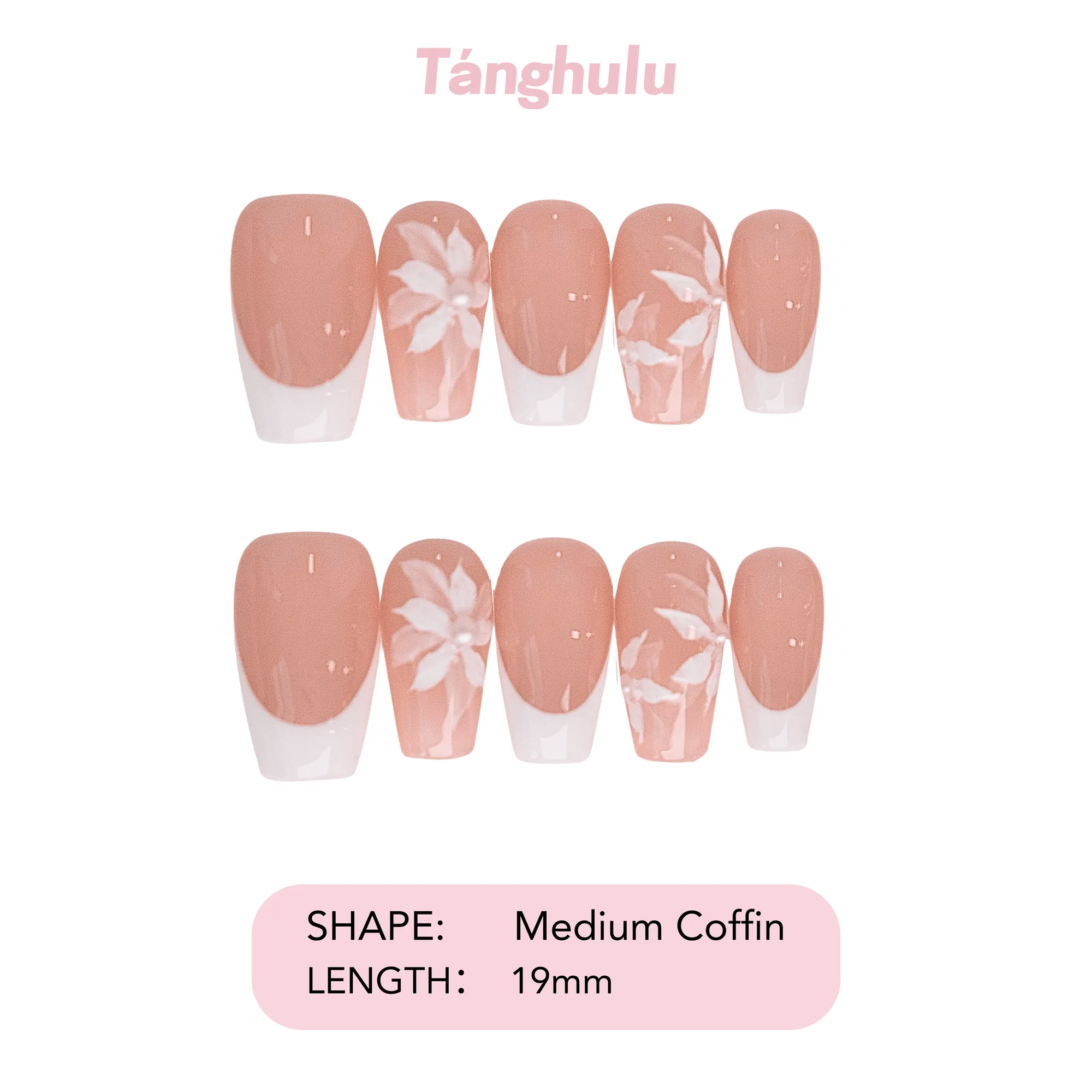 Blossom French Press-On Nails: Styling and Care Guide