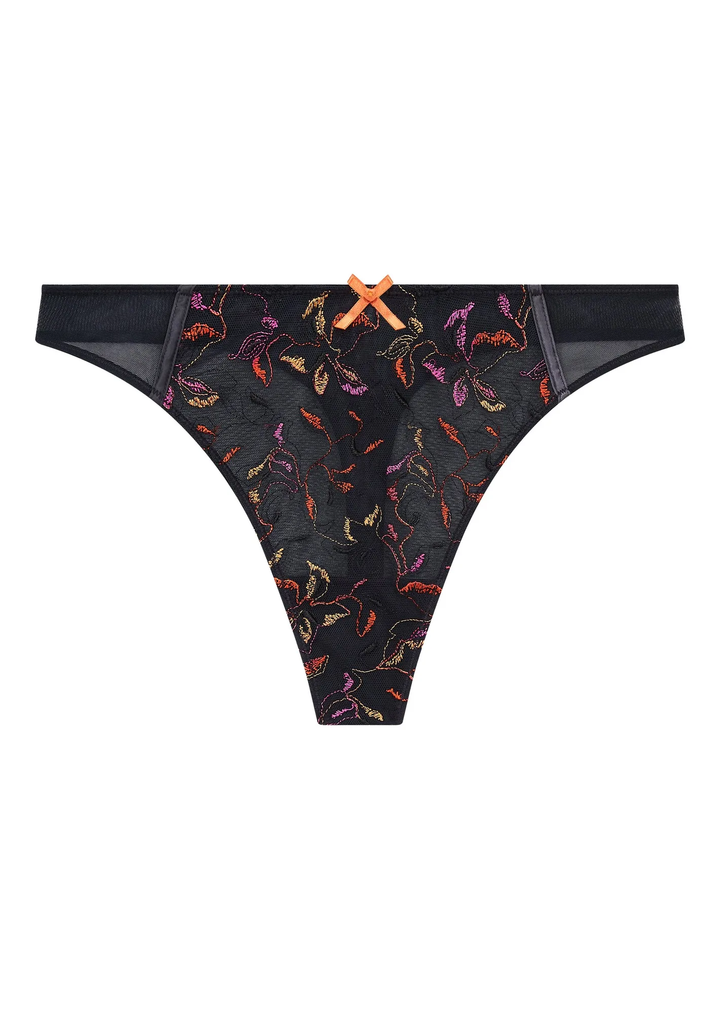Zinnia Ink Floral Thong: Styling for Summer