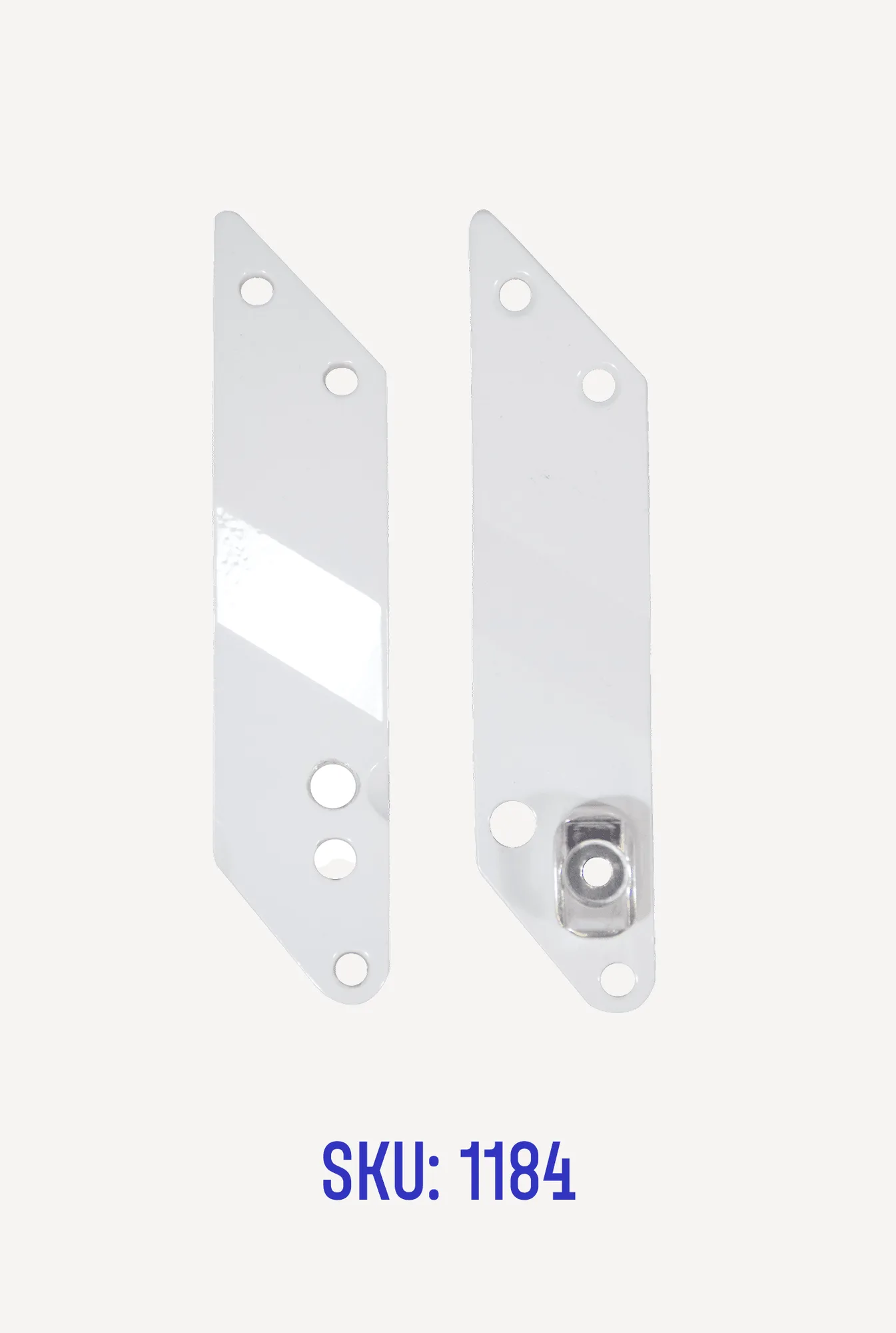 Parts: Holder Plates (2) for Micro Classic (White)