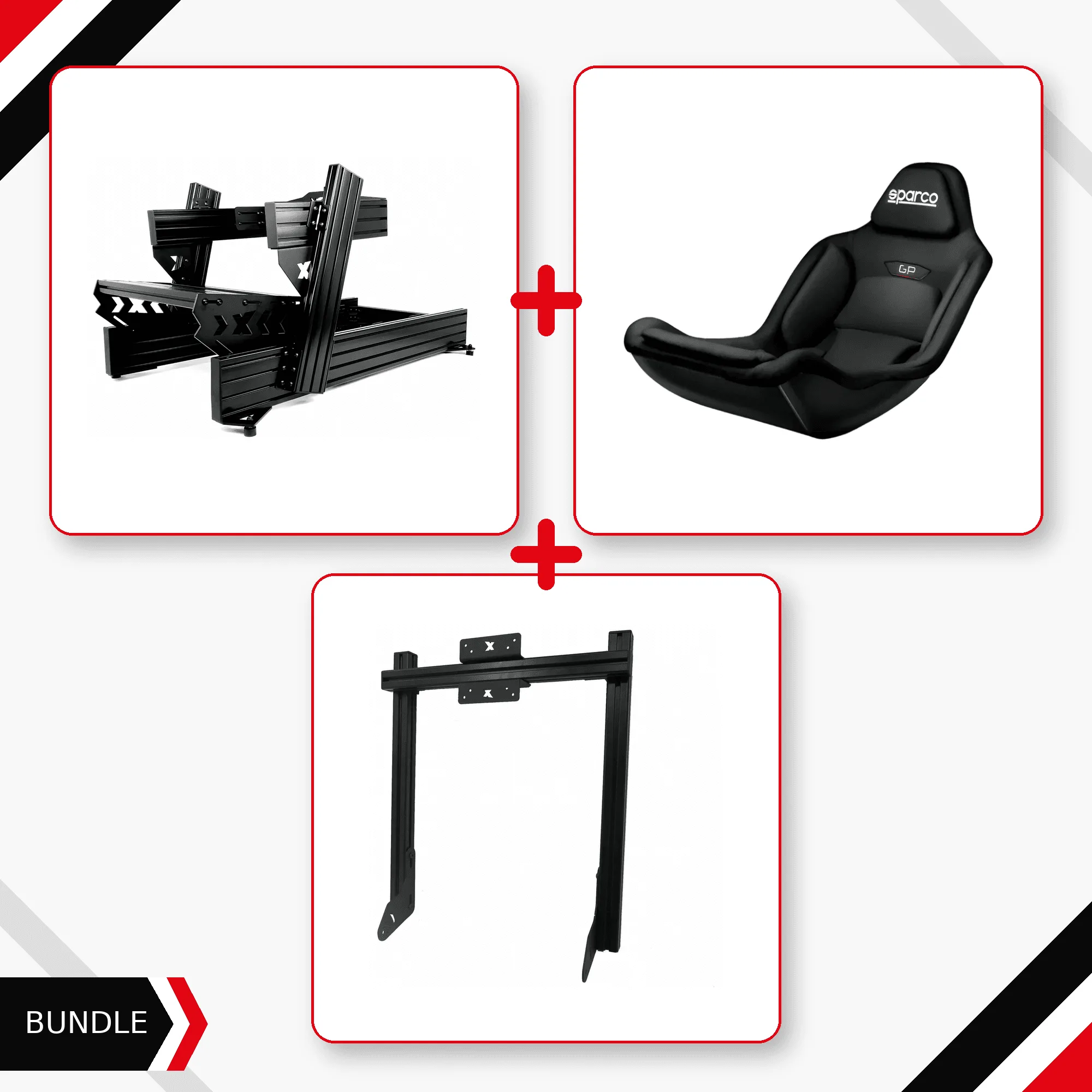 SimXPro XFR Sparco Complete Cockpit Bundle