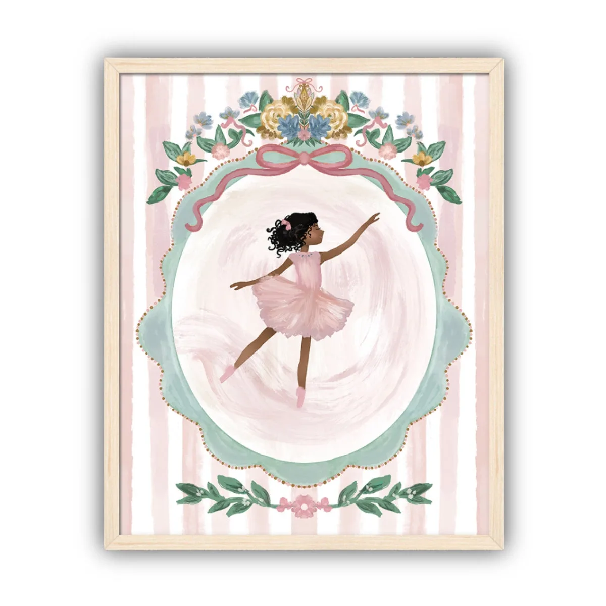 Ballerina Artwork, Framed