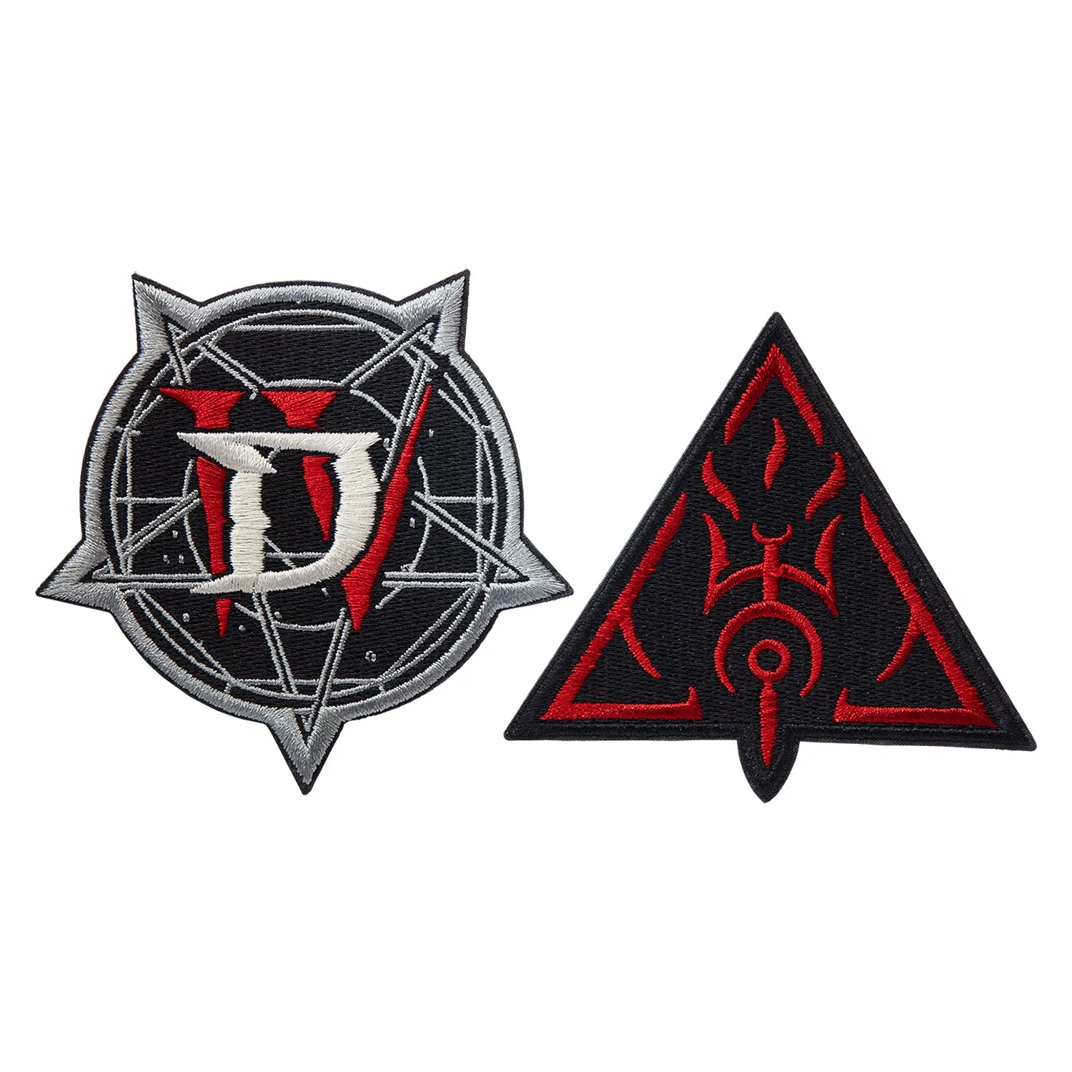 Diablo IV Embroidered 2 Pack Patches
