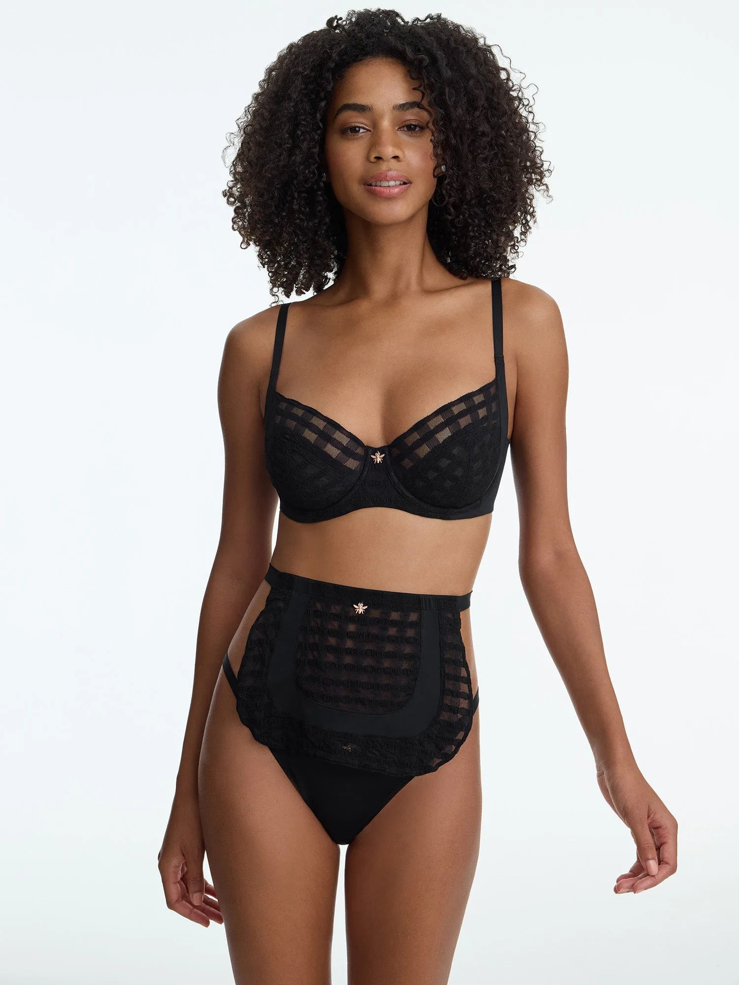 How to Wear a Half Apron Lingerie Piece