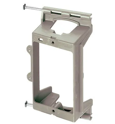 1-Gang Low Voltage Nail on Bracket for New Construction