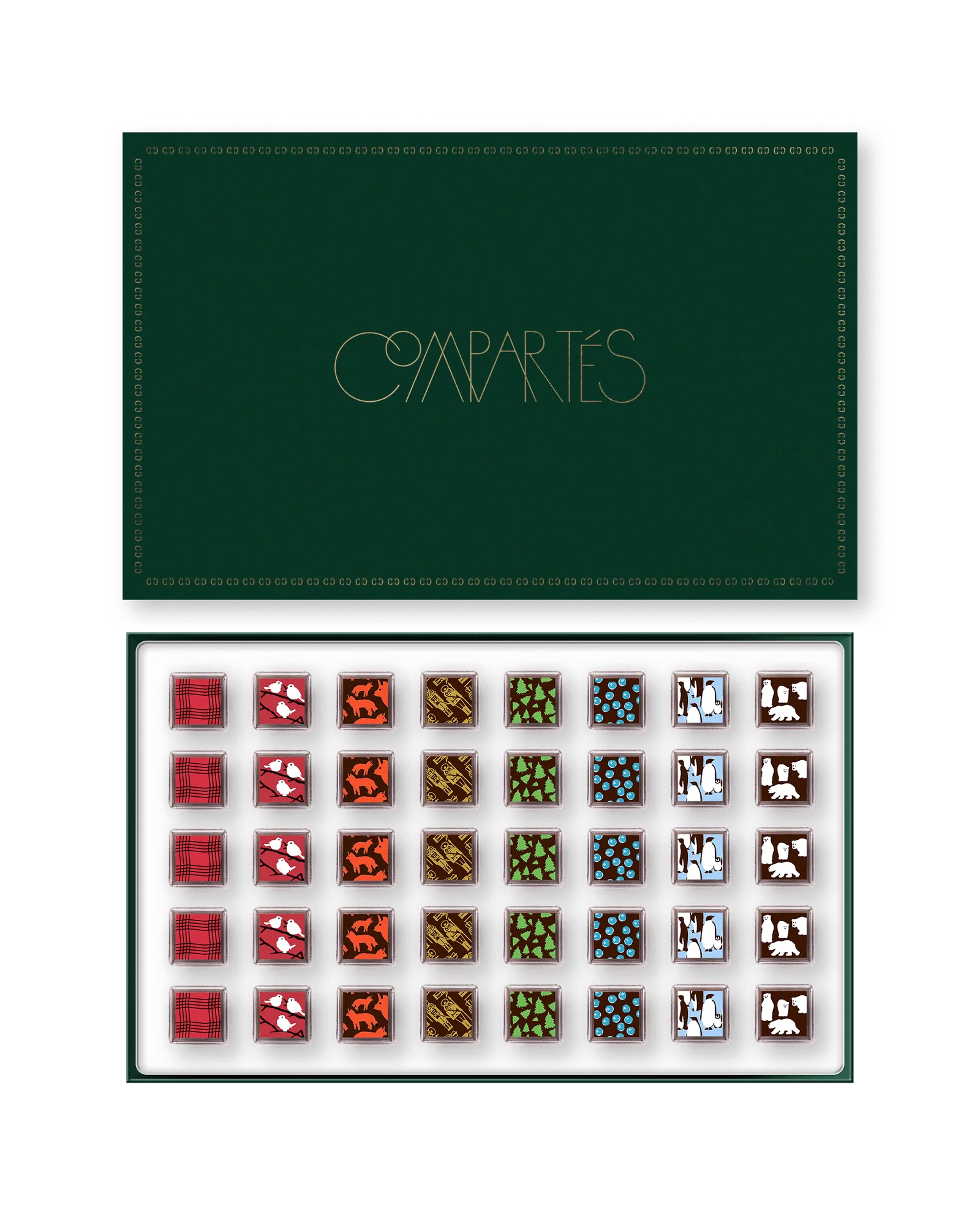 40 Piece Limited Edition Holiday Chocolates Gift Box - Ships 11/2