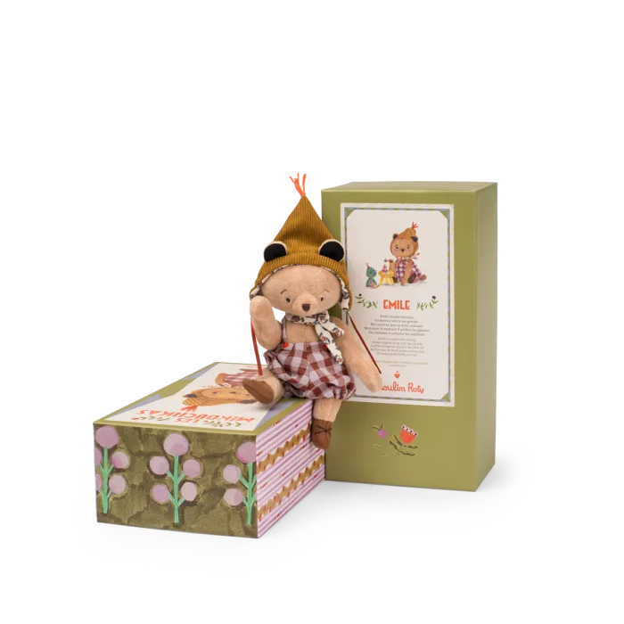 Emile the Bear (small) - Les Minouchkas