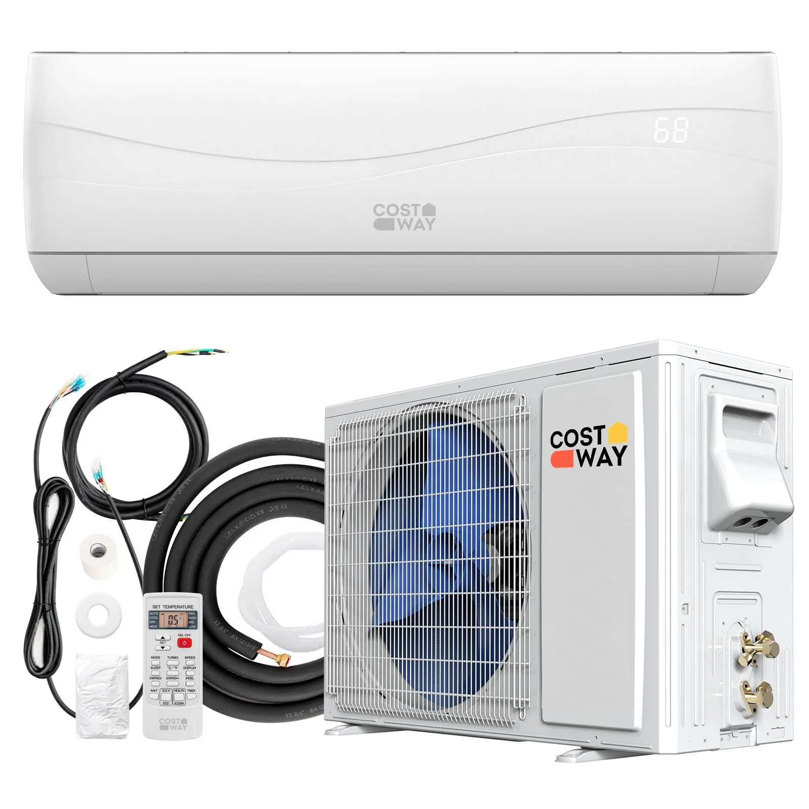 How to Install a Wall-Mounted Mini Split AC with Heat Pump