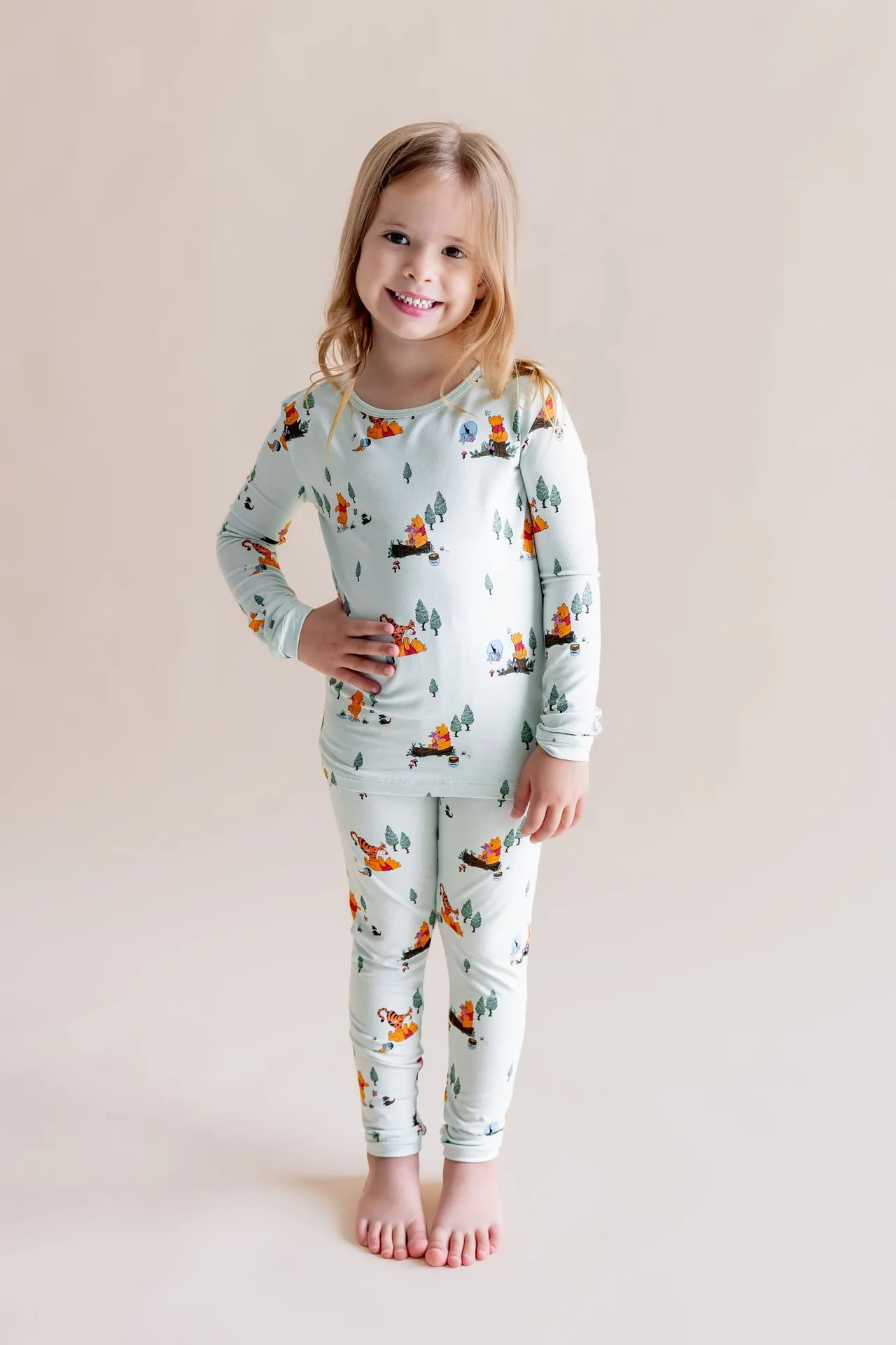Pijama de mangas compridas Winnie the Pooh Bosque dos Cem Acres