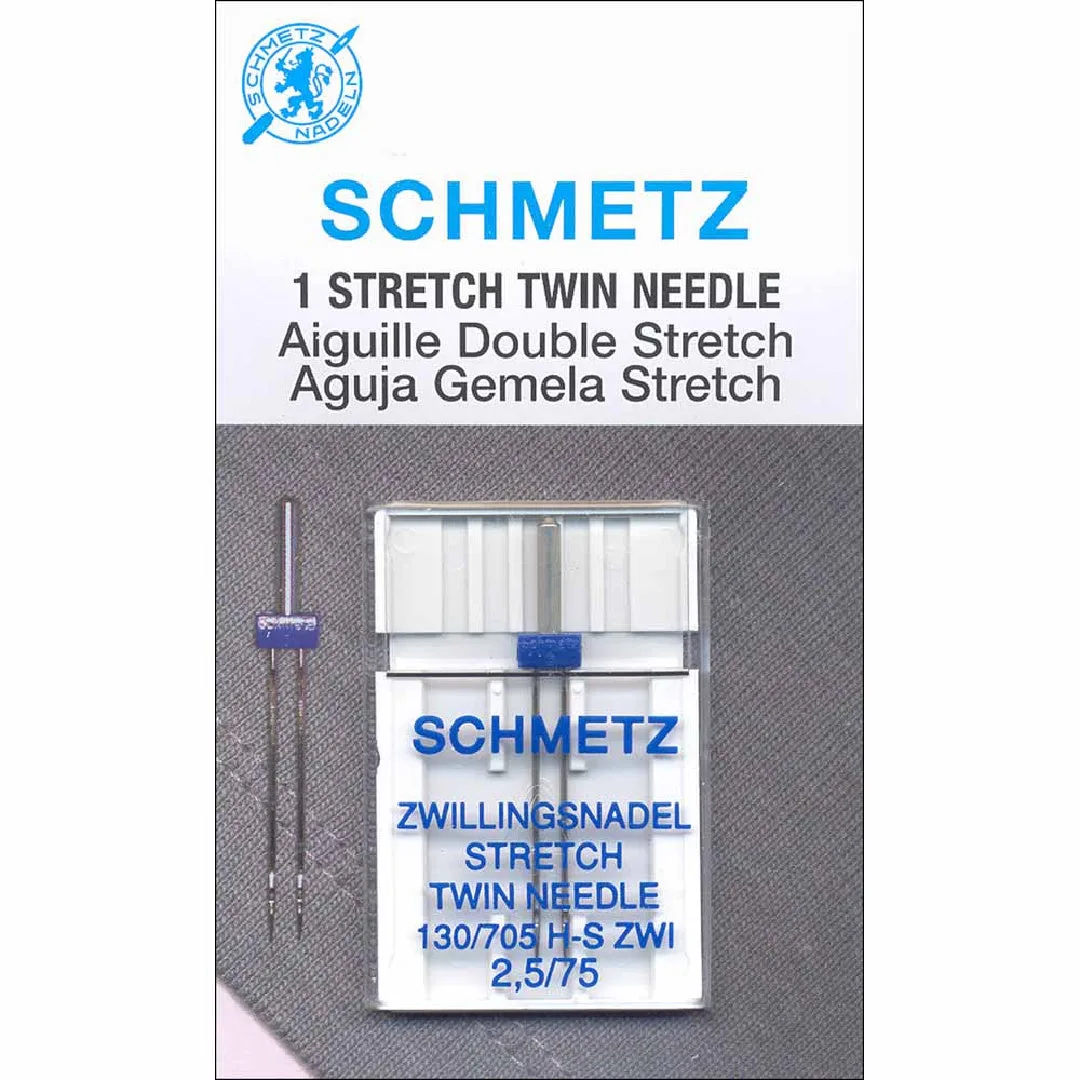 SCHMETZ | Ago gemello per stretch | 75/11 | 2,5 mm