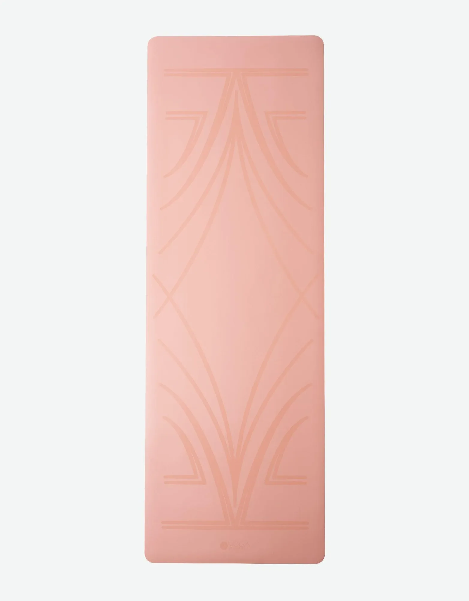 Infinity Yoga Mat - Diamond Align Coral