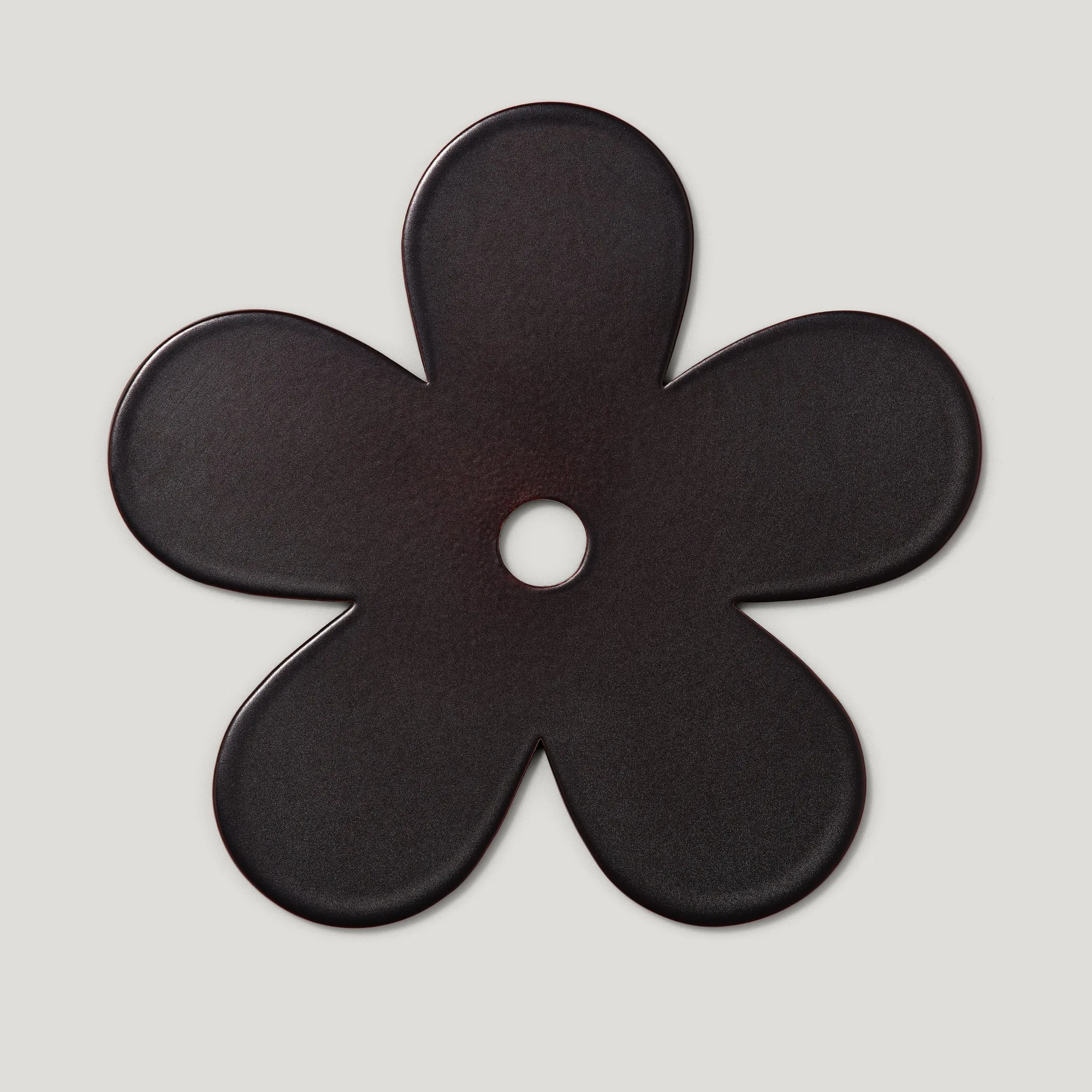 ADA Flower Backplate - Blackened Bronze