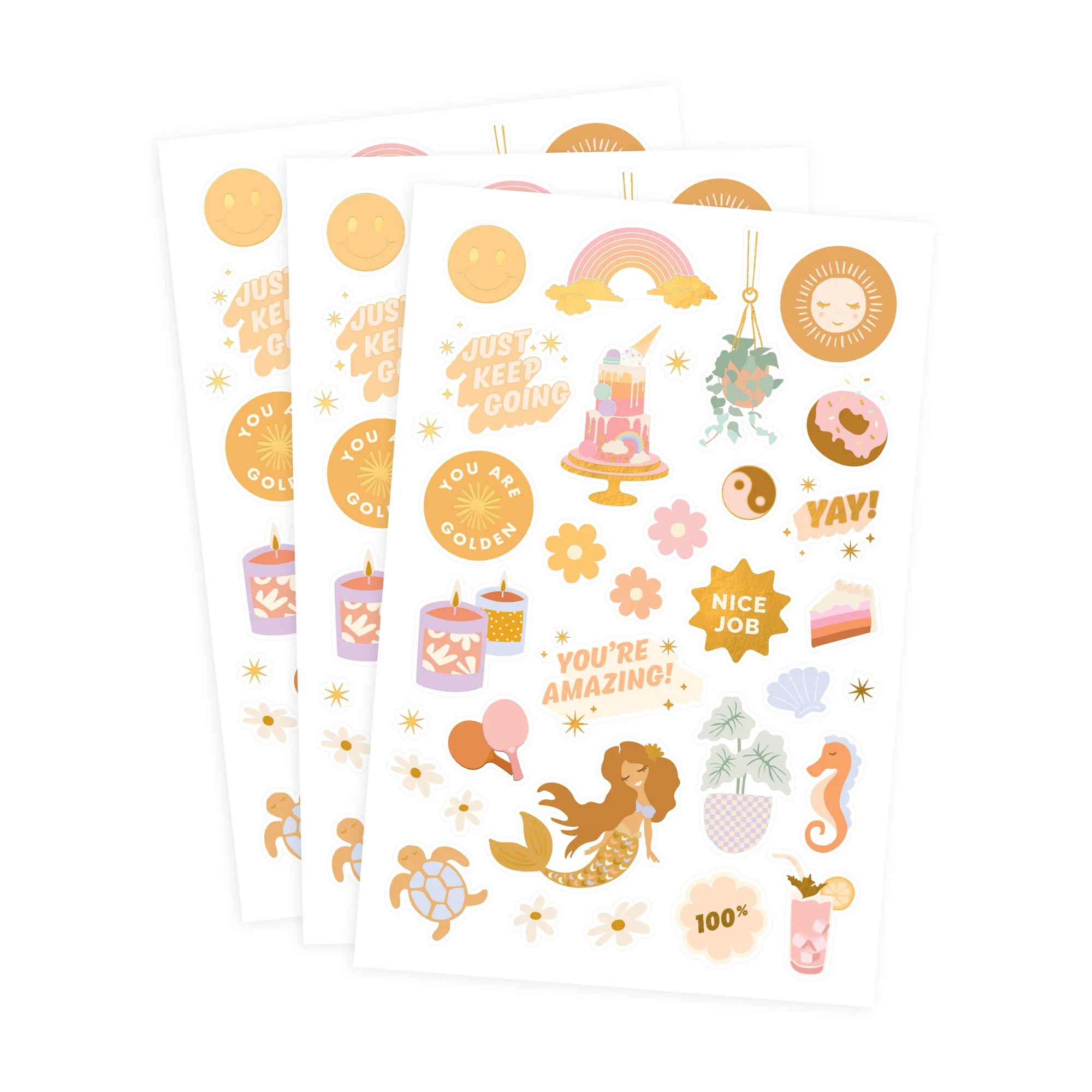 Cómo usar un set de pegatinas para decorar la agenda