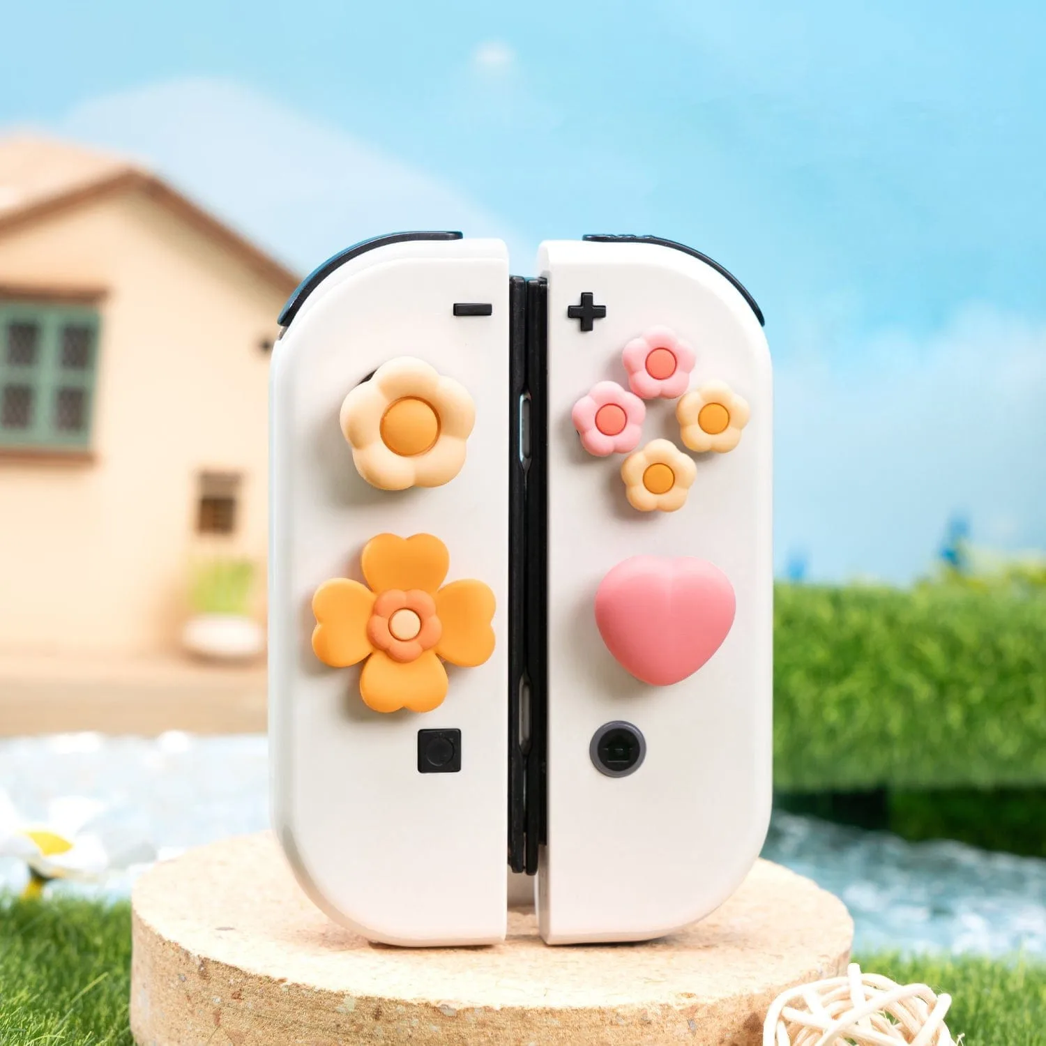 GeekShare Flower Heart Thumb Grip Caps: Guida alla vestibilità e allo stile