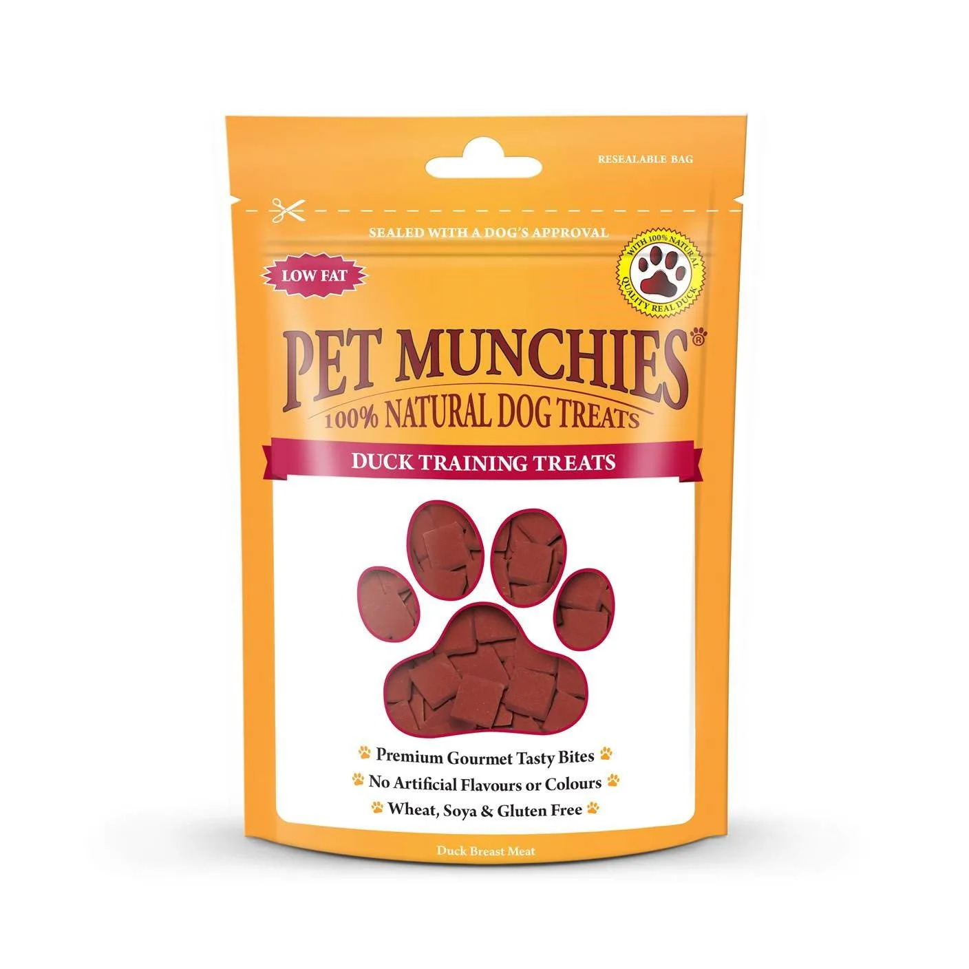 Pet Munchies Duck Dog Training Treats - 50g