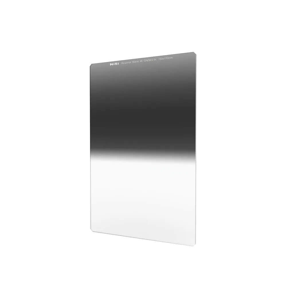Filtre à densité neutre dégradé inversé Nano IR Nisi 150x170mm – ND8 (0.9) – 3 stops