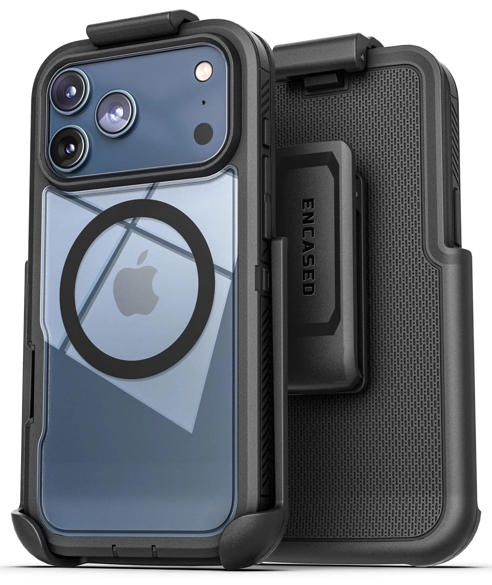 iPhone 17 Pro Voyager Case with Belt Clip Holster - Encased