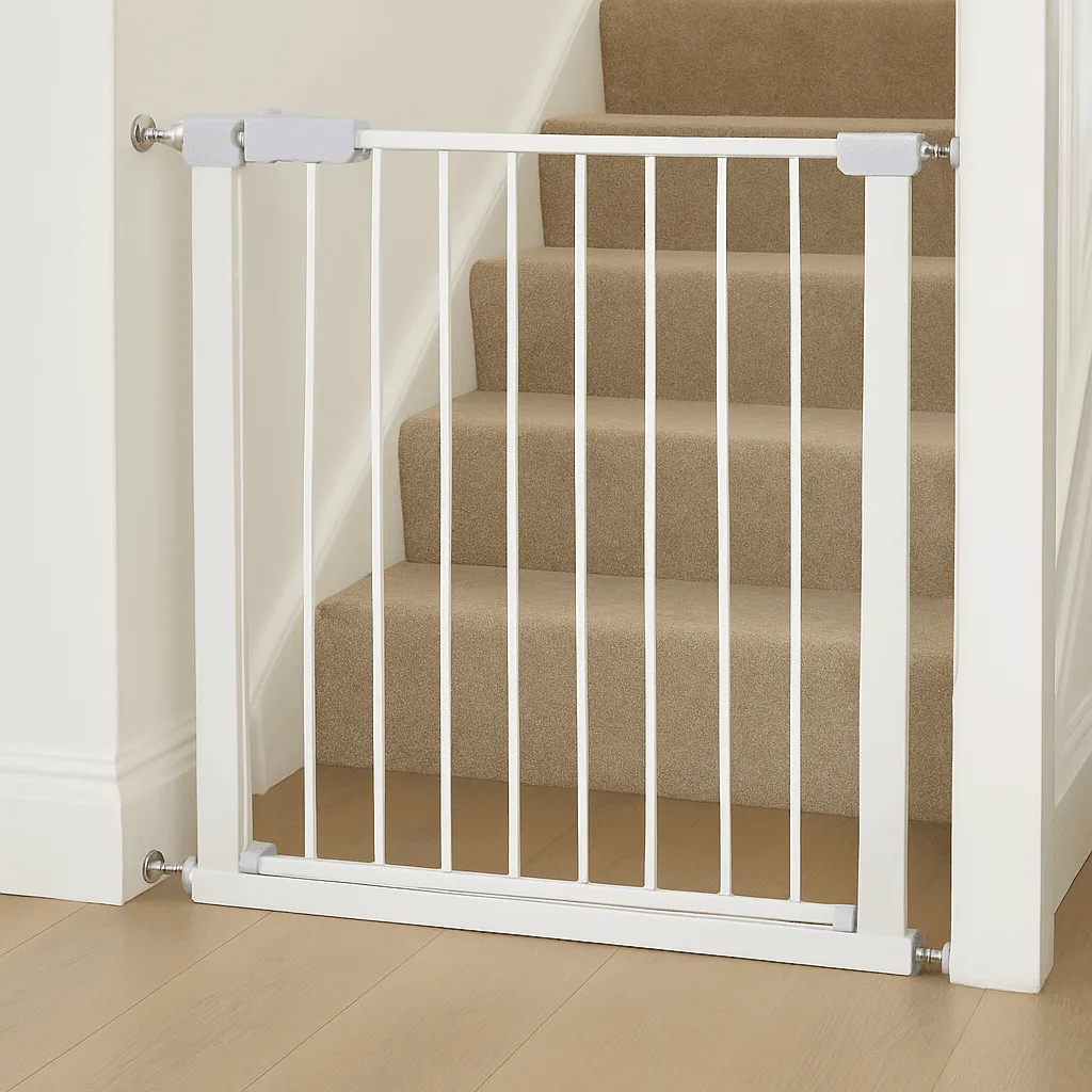 Barrera de seguridad para escaleras FYLO para bebé con presión ajustable 77-86cm - Liquidación "Devolución Grado A"