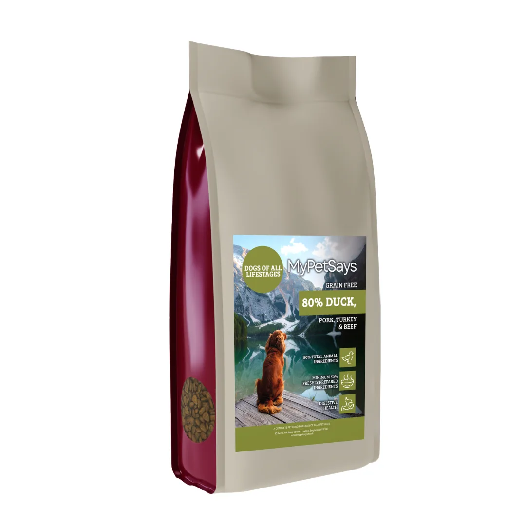 How to Switch Your Dog to Wilderness 80 Duck, Pork & Angus Beef