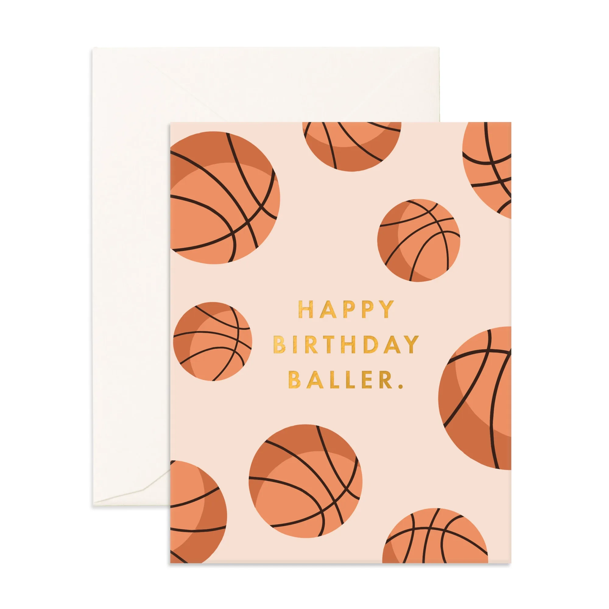 Carte de vœux Birthday Basket Baller