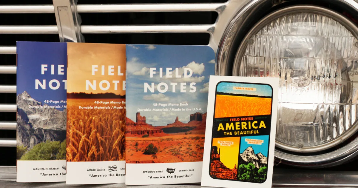 America the Beautiful Memo Book 3-Pack: A Visual Journey