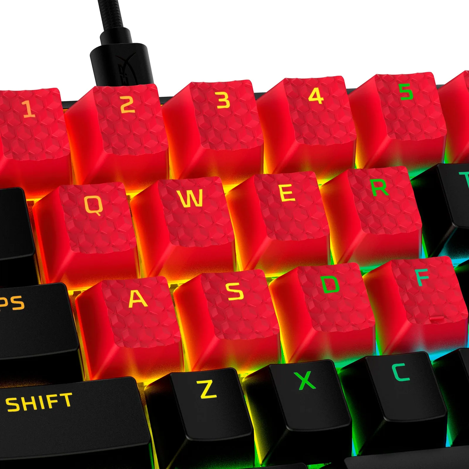 HyperX Rubber Keycaps - Gaming-accessoirekit