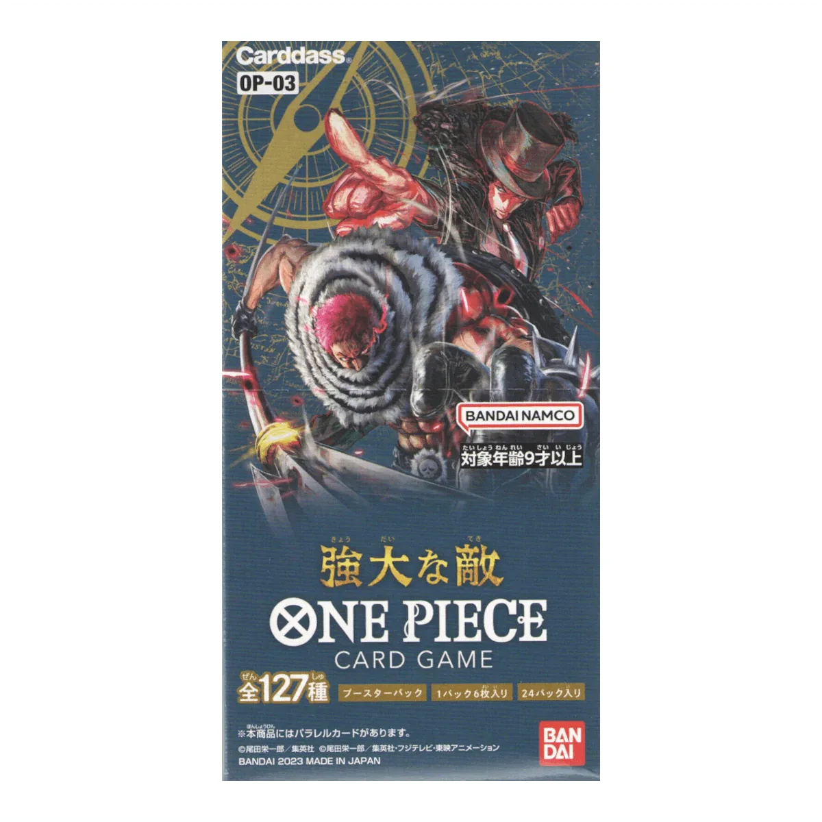 One Piece OP-03 Booster Pack Pillars Of Strength - Japansk Trading Card Game OP03