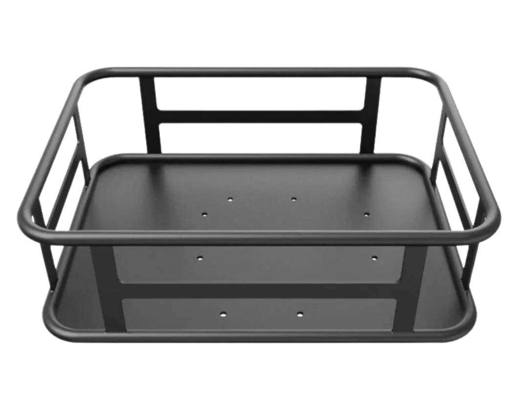 Jasion Ebike Rear Basket Iron Bottom