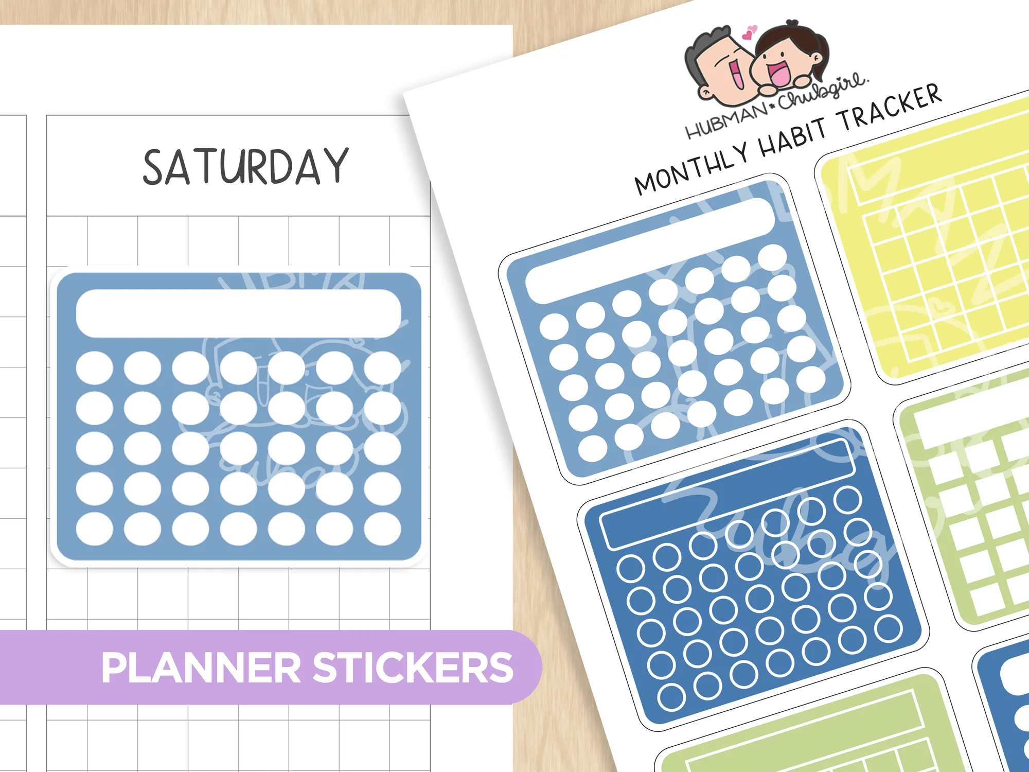 Como usar autocolantes de planner para metas sustentáveis