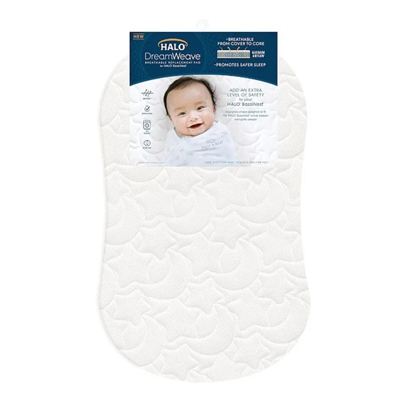 Halo DreamWeave Breathable Bassinest Replacement Pad