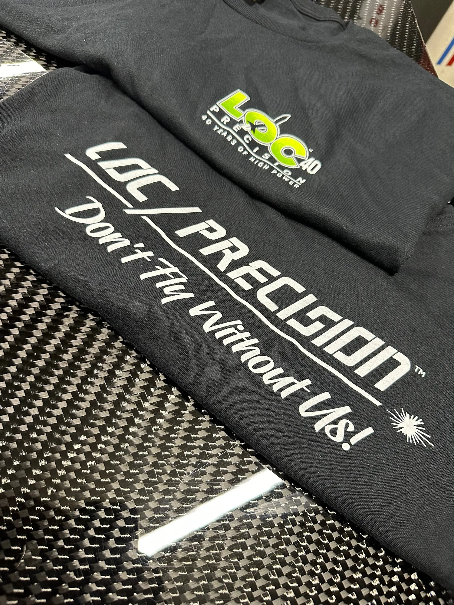 LOC40 T-Shirts Sizing for Rocket Enthusiasts