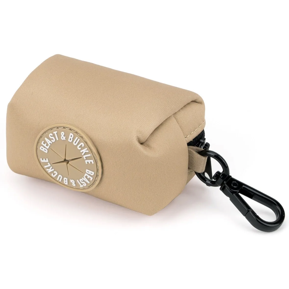 Tan Poop Bag Holder